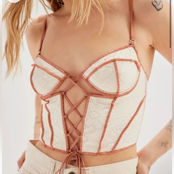 Urban Outfitters Corset Top - Picture 1 of 2